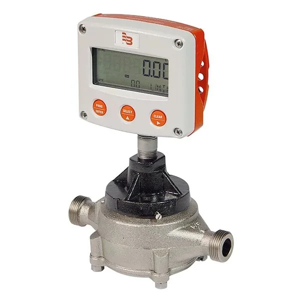 RCDL Nutating Disc Debimetre – Nikel Kaplamalı